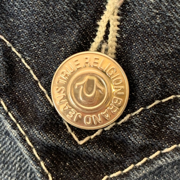 **SOLD** True Religion Mens Boot Cut Jeans Size 40 - Picture 4 of 7